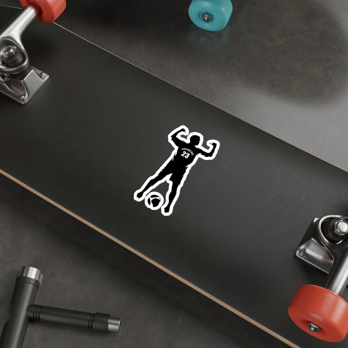 Custom Soccer Player Sticker