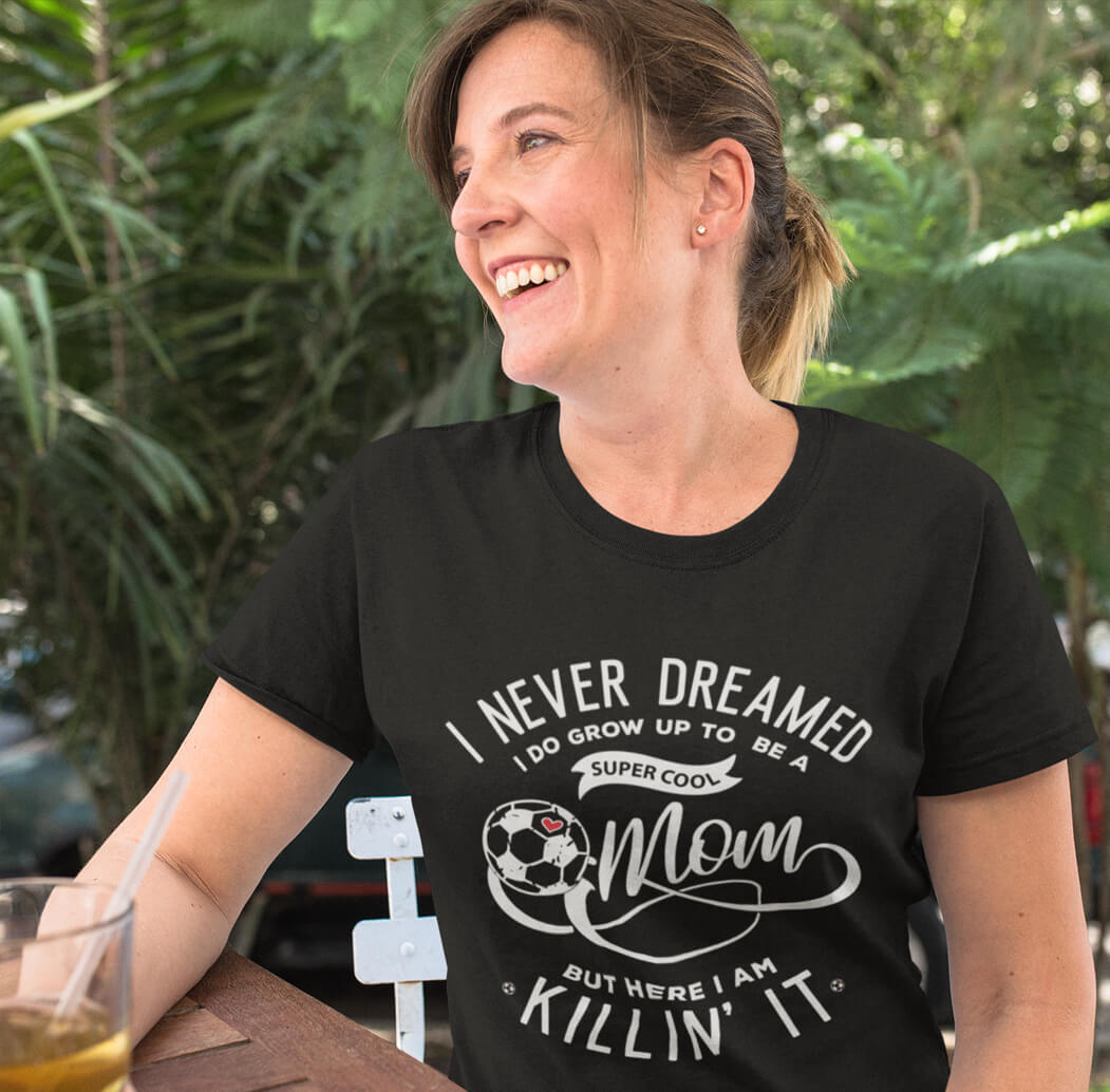 Super Cool Soccer Mom T-Shirt