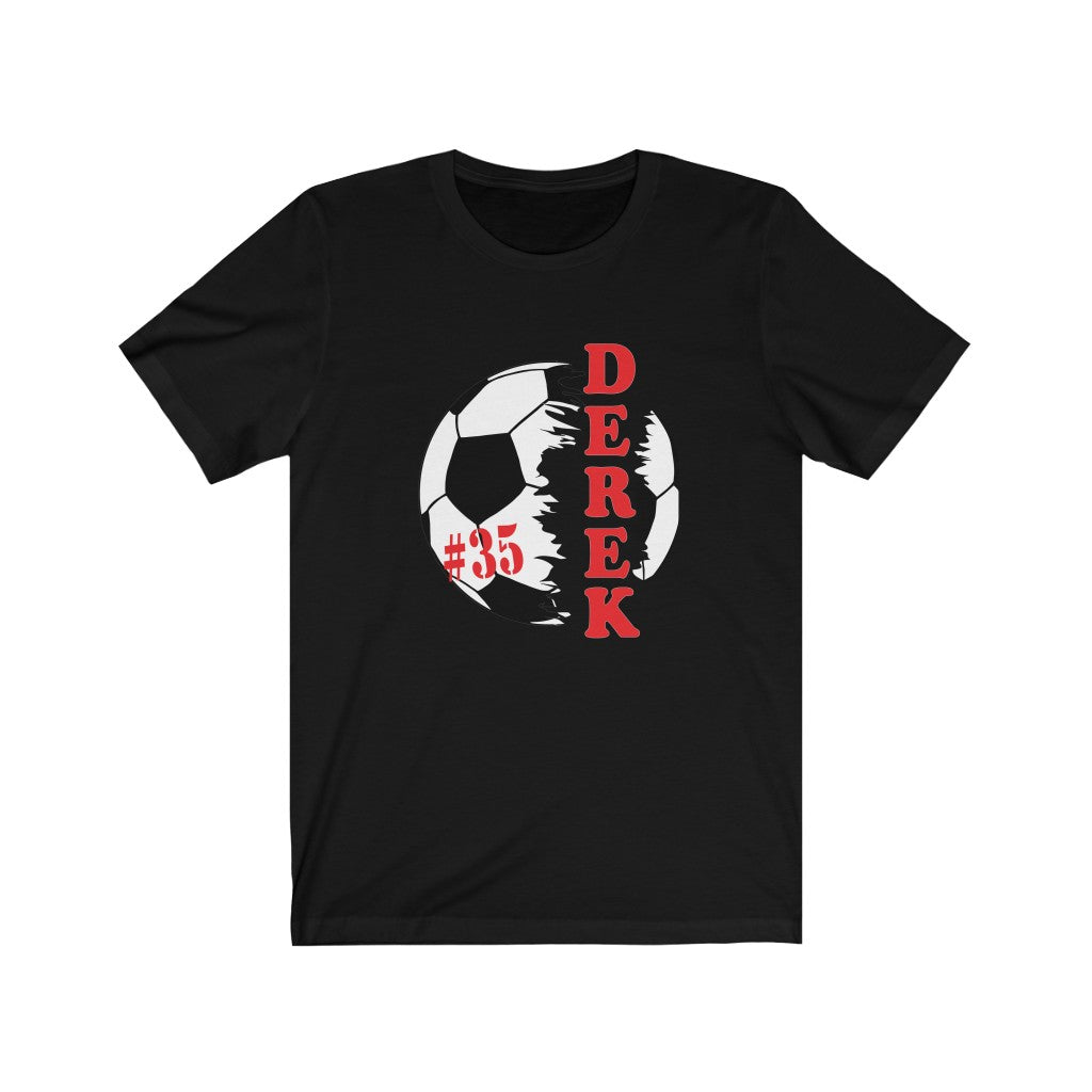 Kids Unisex Short Sleeve Soccer T-Shirt