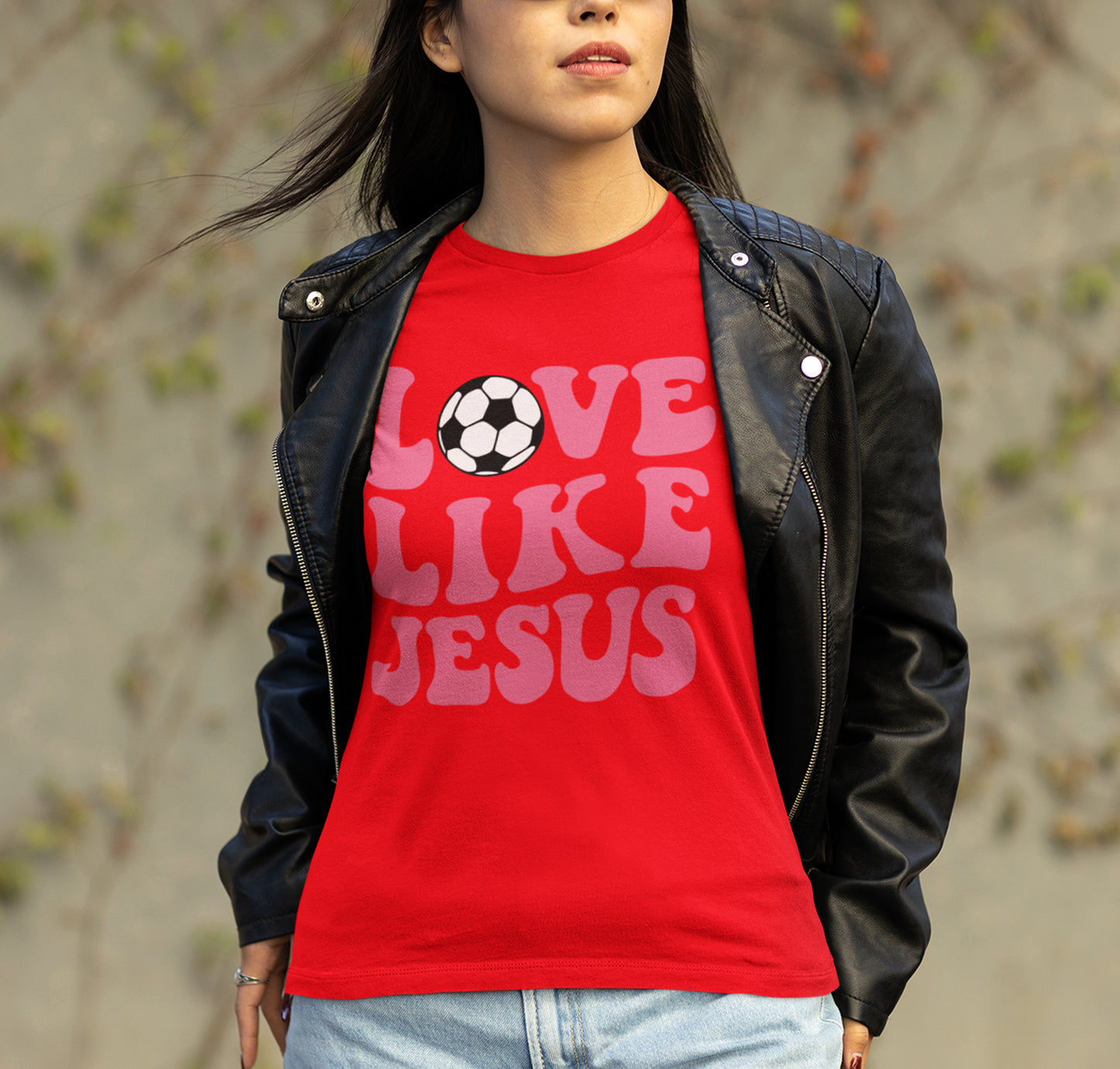 Love Like Jesus Soccer T-Shirt