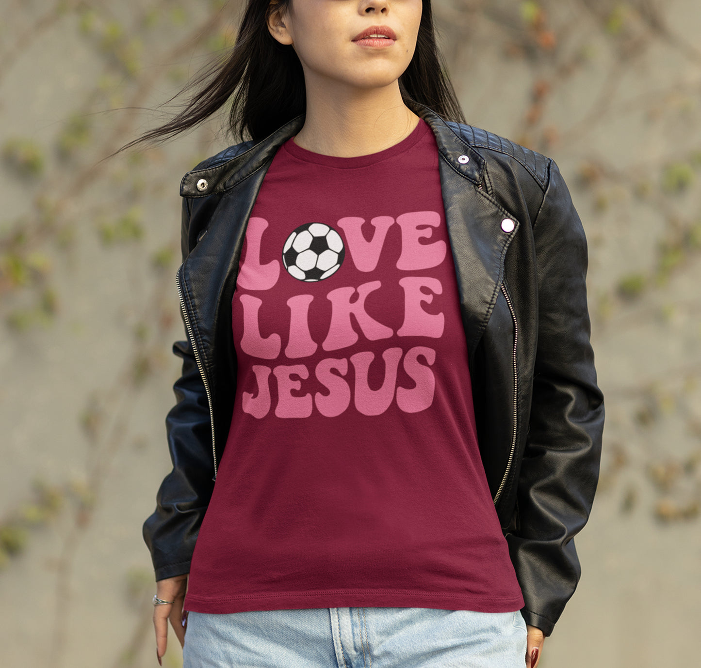 Love Like Jesus Soccer T-Shirt