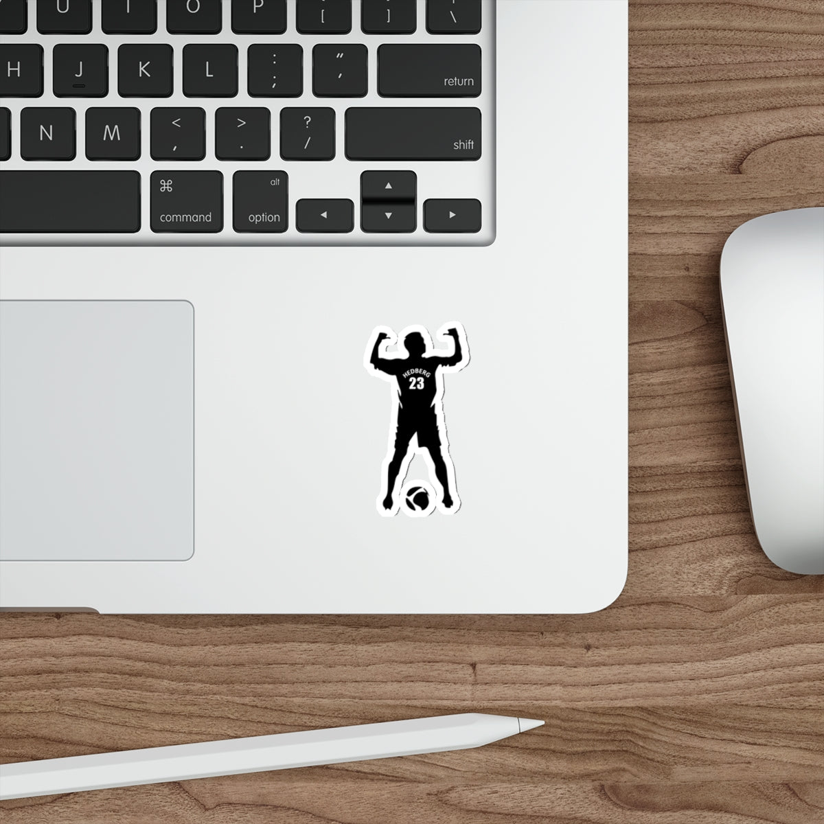 Custom Soccer Player Sticker