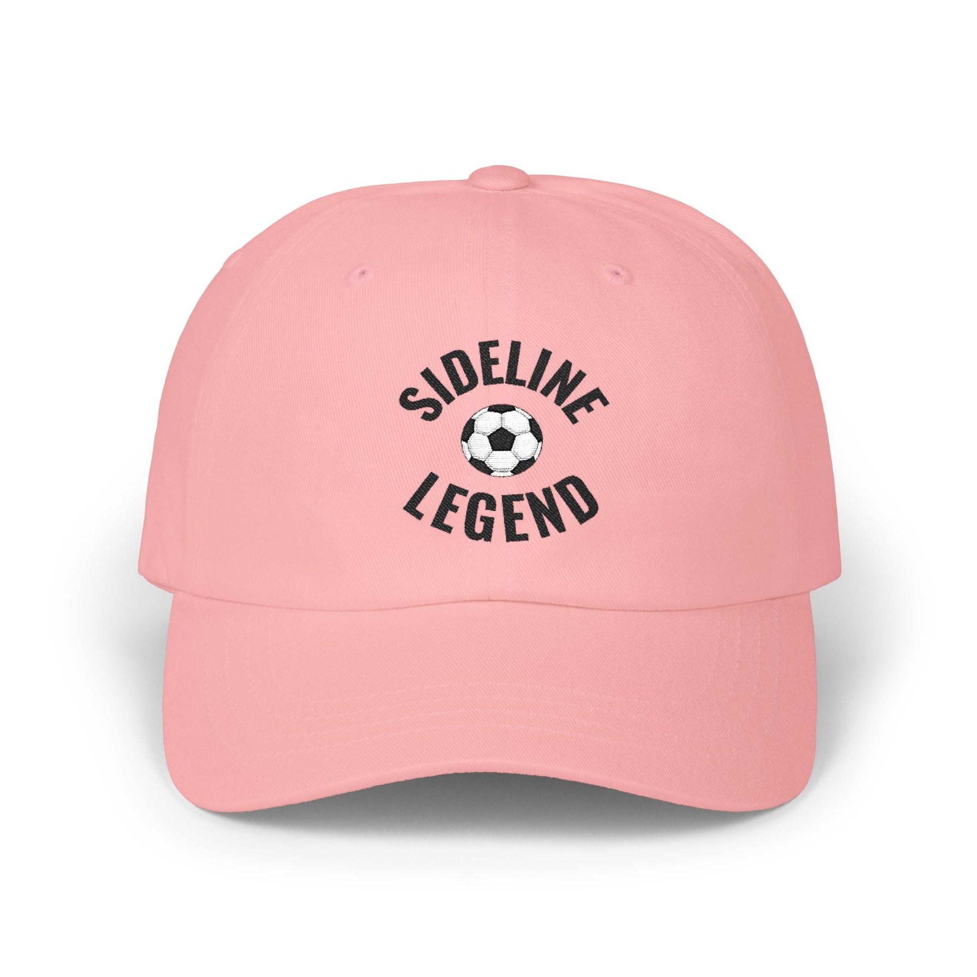 Soccer Mom wearing Woman wearing a pink 'Sideline Legend' Cap