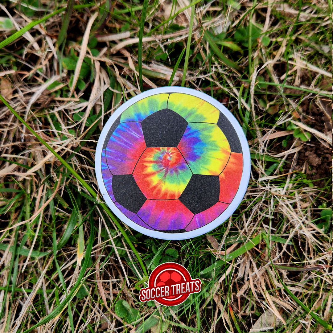 3 Waterproof Soccer Stickers