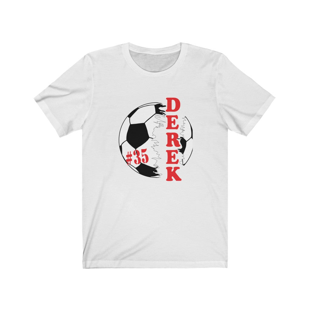 Kids Unisex Short Sleeve Soccer T-Shirt