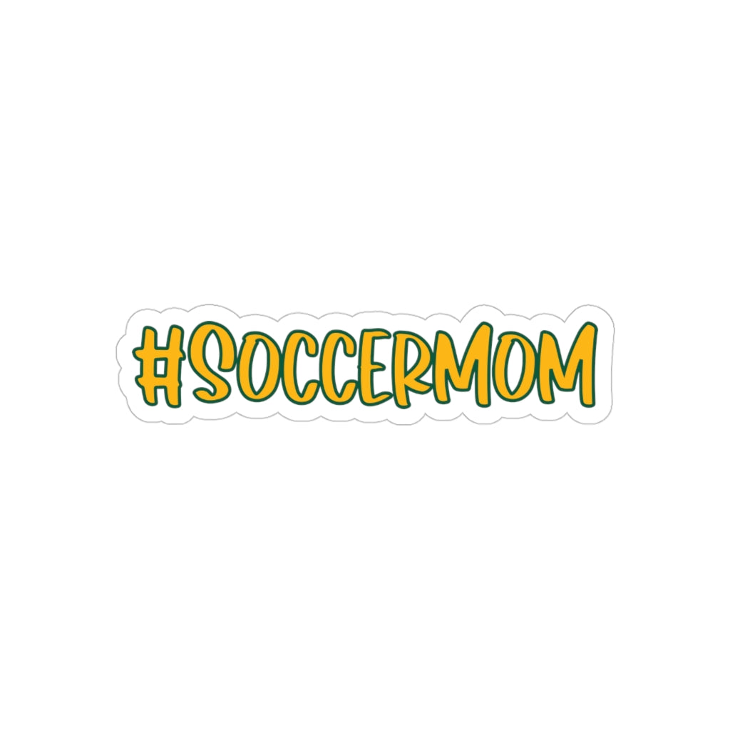 SoccerMom Car Window Decal