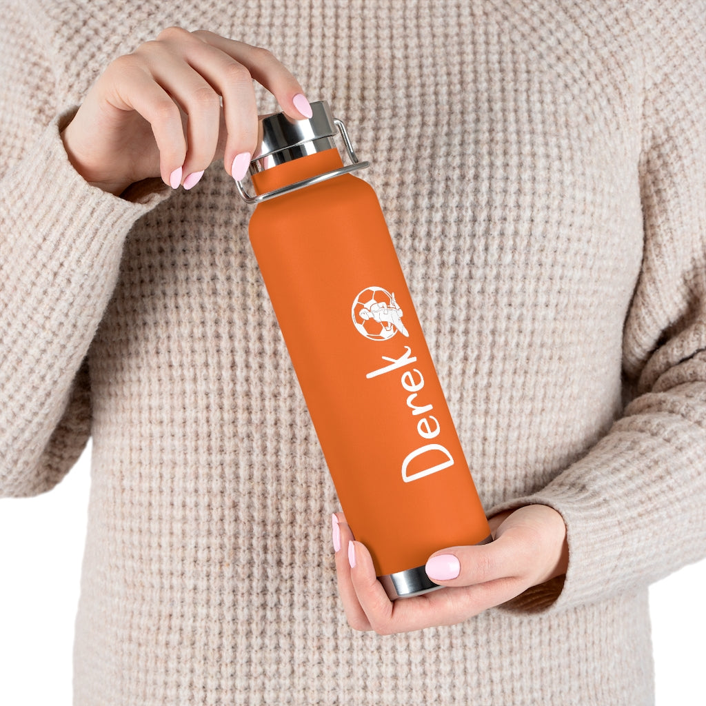 22 OZ [651 ML] Personalised Drink Bottle - Copper Vacuum Insulated