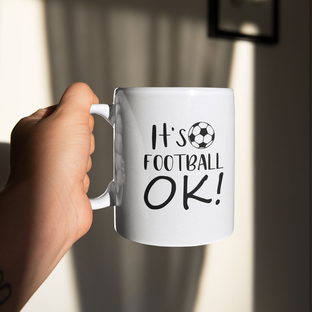 It's Football OK! Soccer Sticker